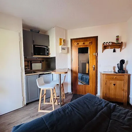 Appartement Studette Cosy Pour 2 Aux Deux Alpes Avec Balcon - Fr-1-546-62